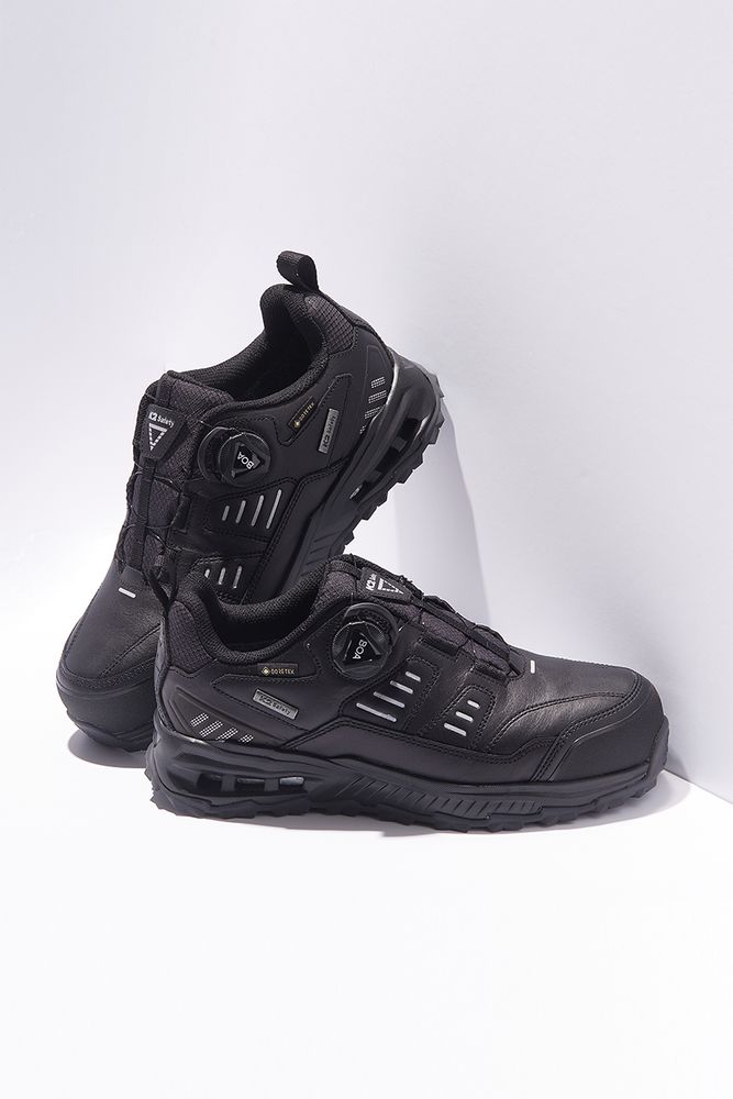 K2 Safety Gore-Tex Delivery Guard (Black) – Waterproof, Breathable, Lightweight Safety Shoes with BOA® Fit System