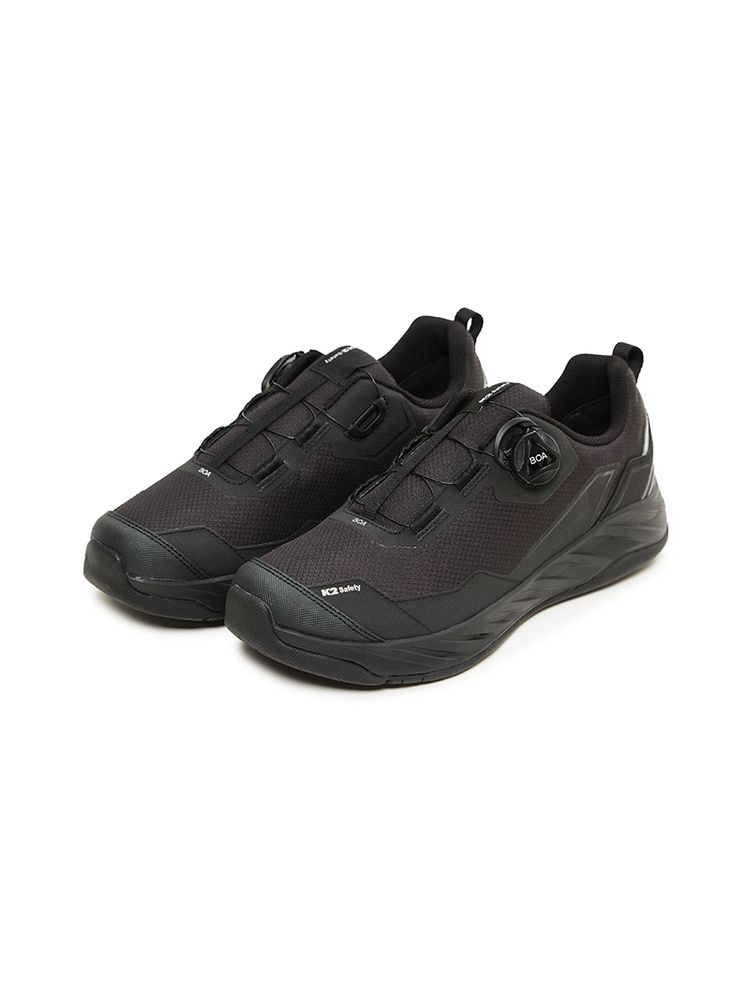 K2 Safety Delivery Work Shoes (Black) – Driver-Specific BOA® Fit Lightweight Safety Footwear