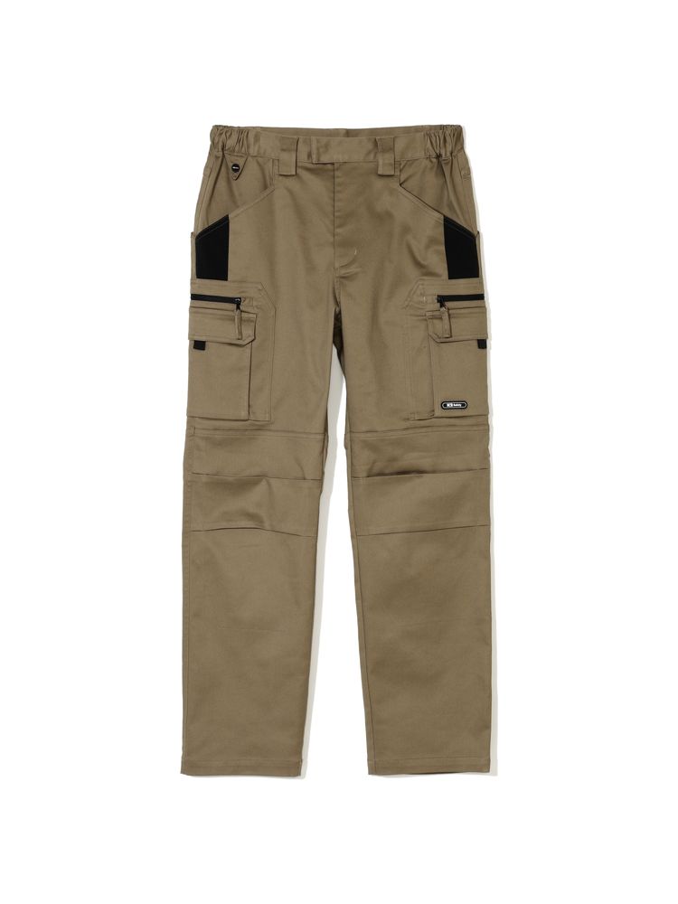 K2 Safety Women's Work Pants - Stretchy, Durable, Multi-Pocket (Beige) PT-A4302BG