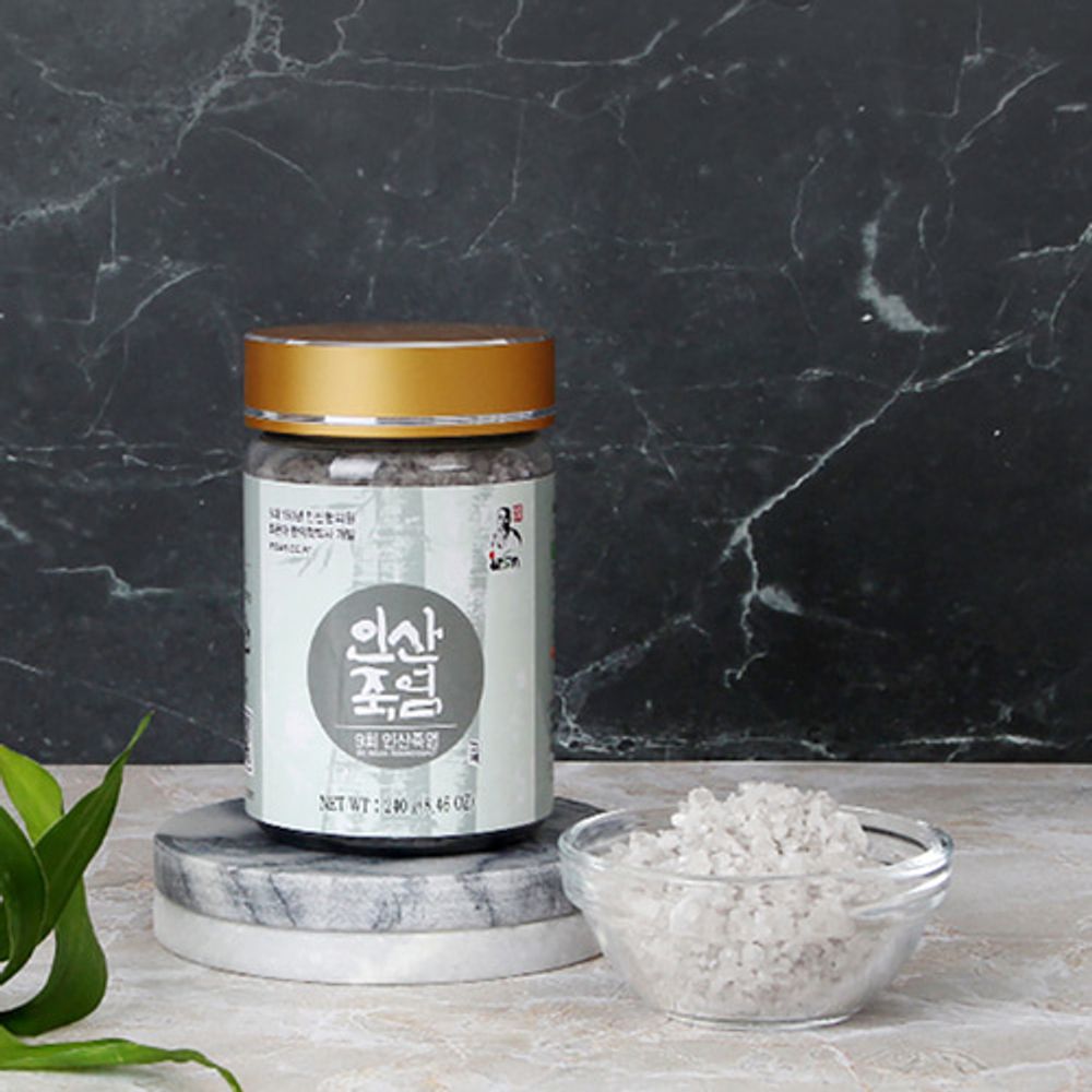 [INSAN BAMBOO SALT] Insan 9 Times Roasted Bamboo Salt (Solid) 240g