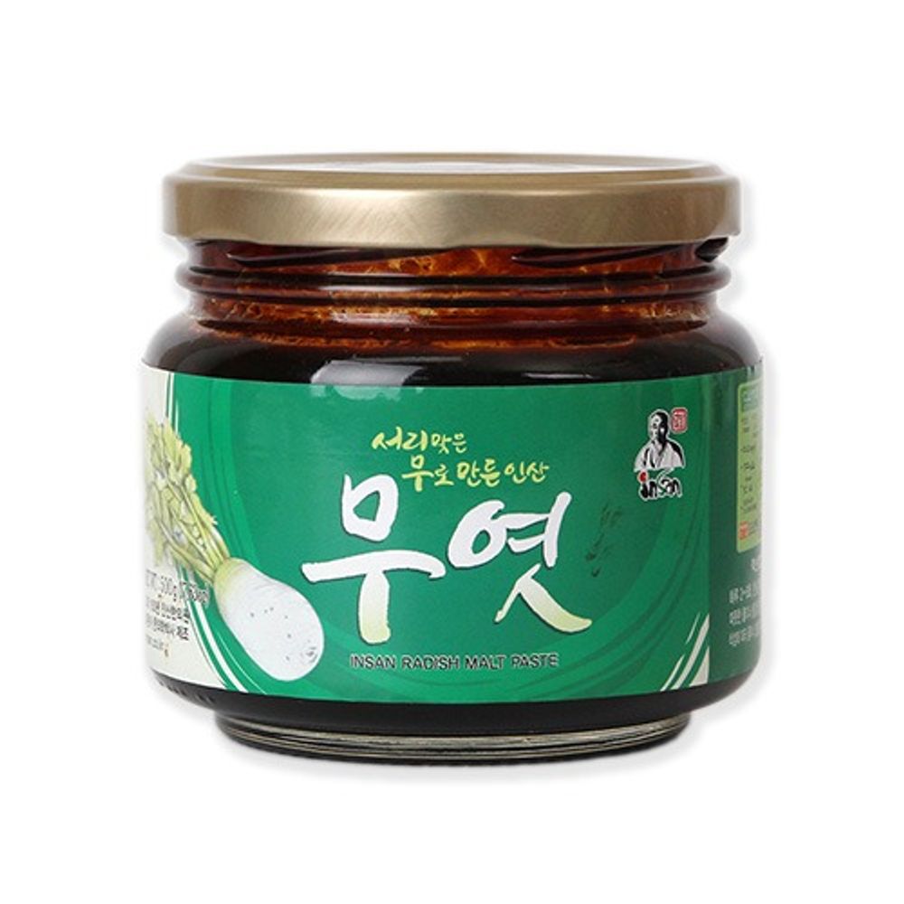 [INSAN BAMBOO SALT] Insan Radish Syrup 500g – A Daily Spoonful for Warmth and Digestive Comfort – Made in Korea