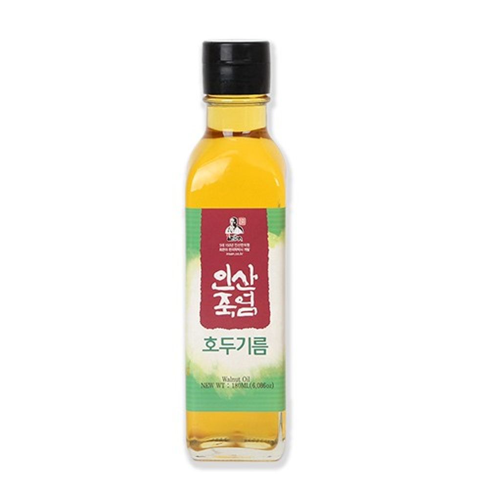 [INSAN BAMBOO SALT] INSAN Family Walnut Oil 180ml-Made in Korea