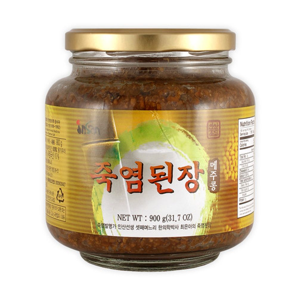 [INSAN BAMBOO SALT] INSAN Family BAMBOO SALT Soybean paste 900g _ Korean traditional food, Korean Doenjang-Made in Korea