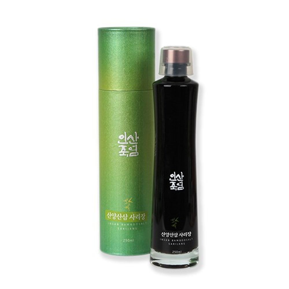 [Insan Bamboo Salt] Wild-Simulated Ginseng Sarijang 250ml – Fermented Concentrate of Sulfur-Fed Duck, Seomoktae, and Saponin-Rich Ginseng – Made in Korea