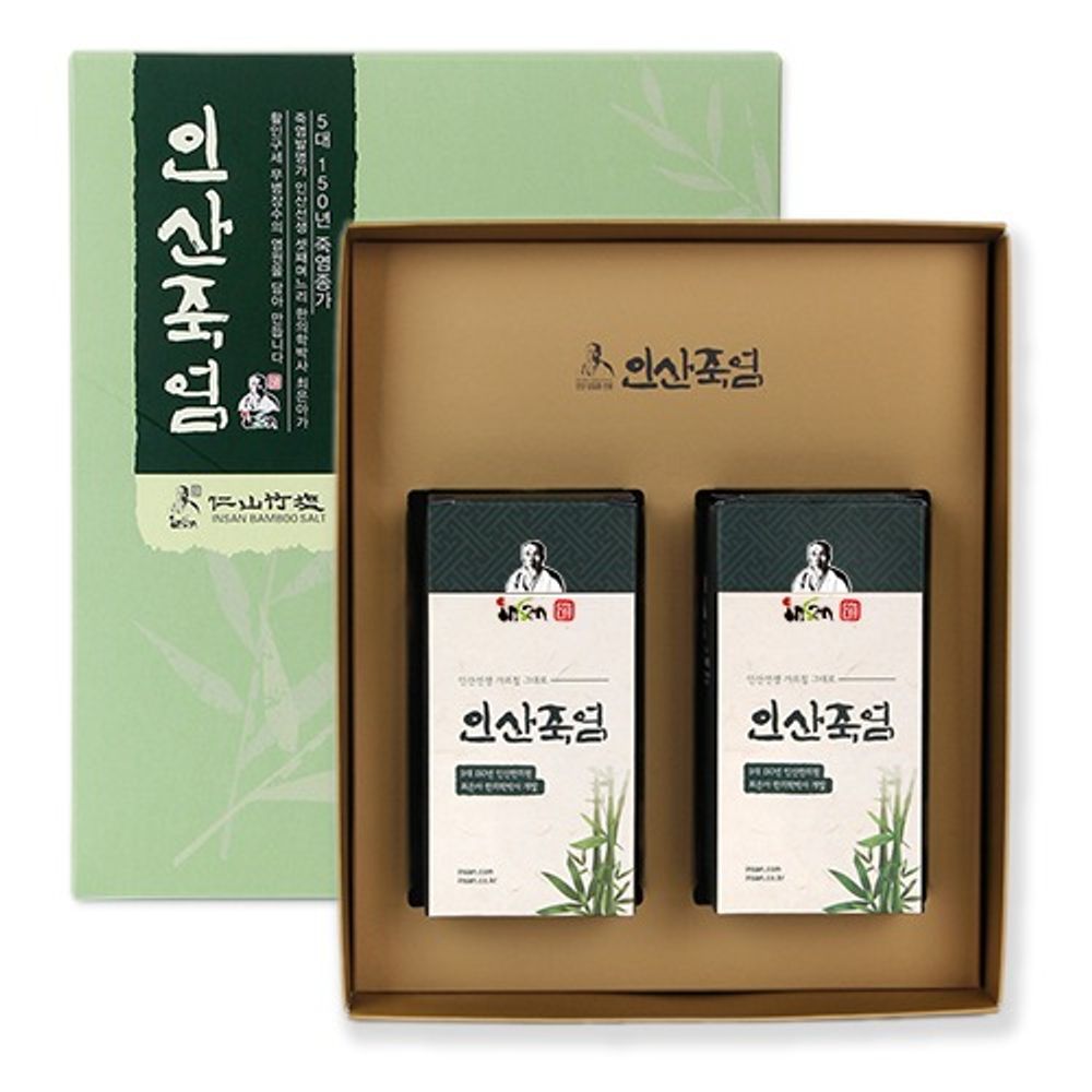 [INSAN BAMBOO SALT] Insan 9 Times Roasted Bamboo Salt  Powder  set   _ Made in Korea