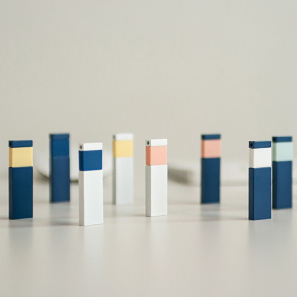 IRIVER Domino Stick USB 3.0 Flash Drive DS-30 – Color-Customizable Keychain Memory with Fast Data Transfer, 16GB/32GB/64GB/128GB _ Made in KOREA