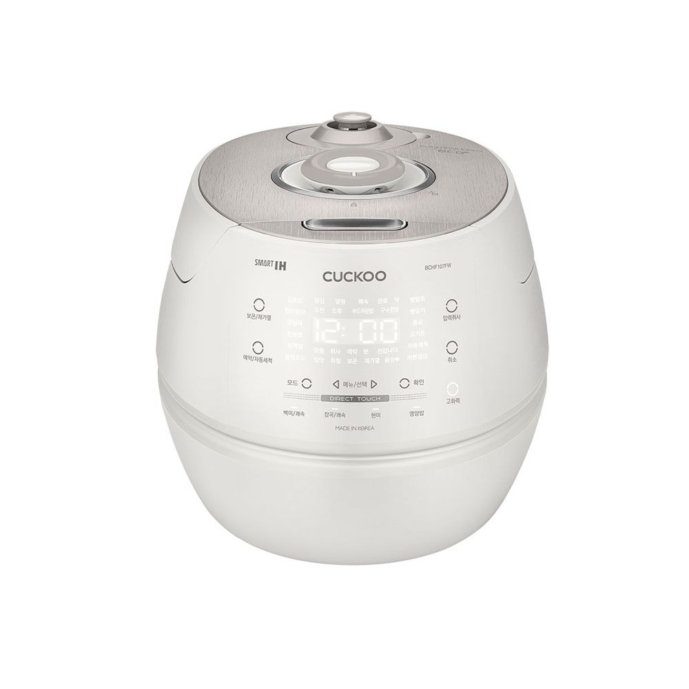 CUCKOO 10 Cup IH Pressure Rice Cooker Cast Iron Pot CRP-BCHF107FW _ Made in  Korea