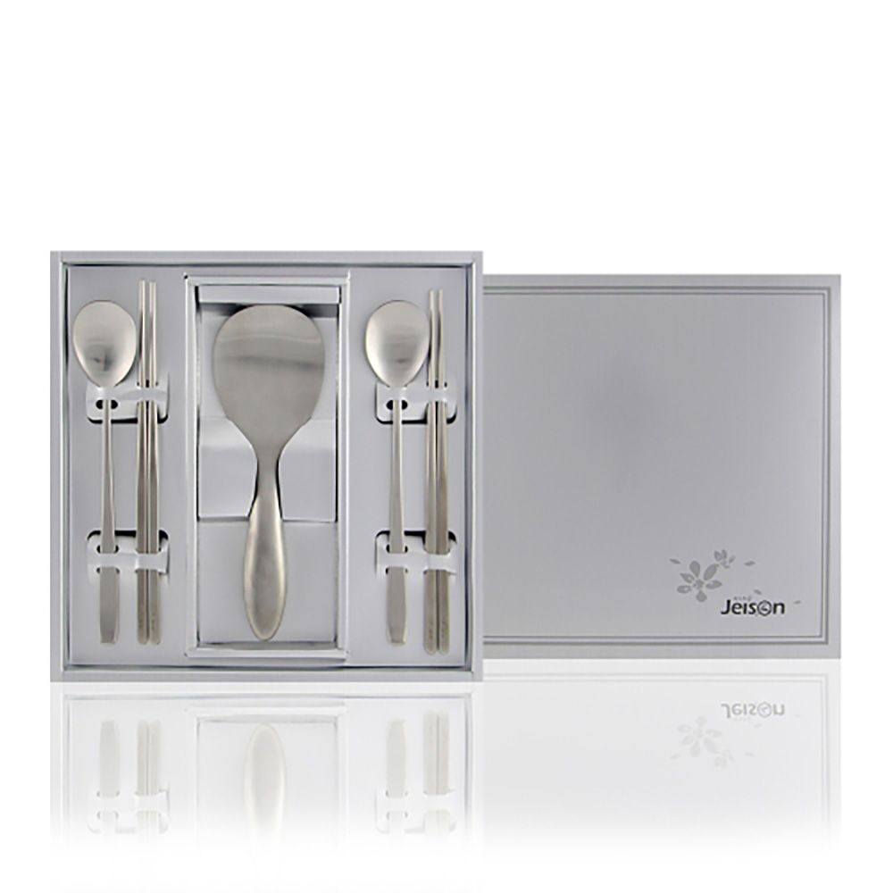 [JEISON]RRS5   Perjubak Vacuum spatula & R-series 2-Person Premium Vacuum Chopsticks and spoons Set Made in korea