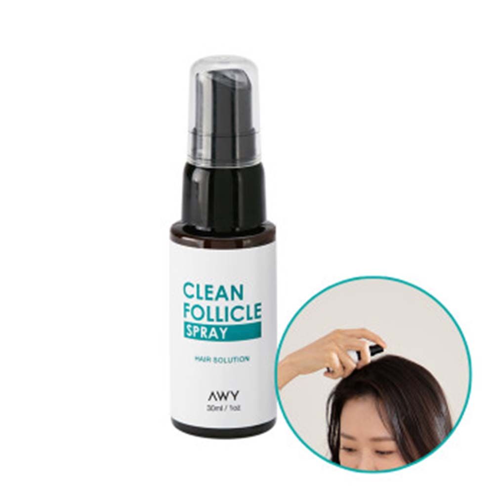 [AWY] Clean Follicle Ampoule Spray 30ml Made in Korea