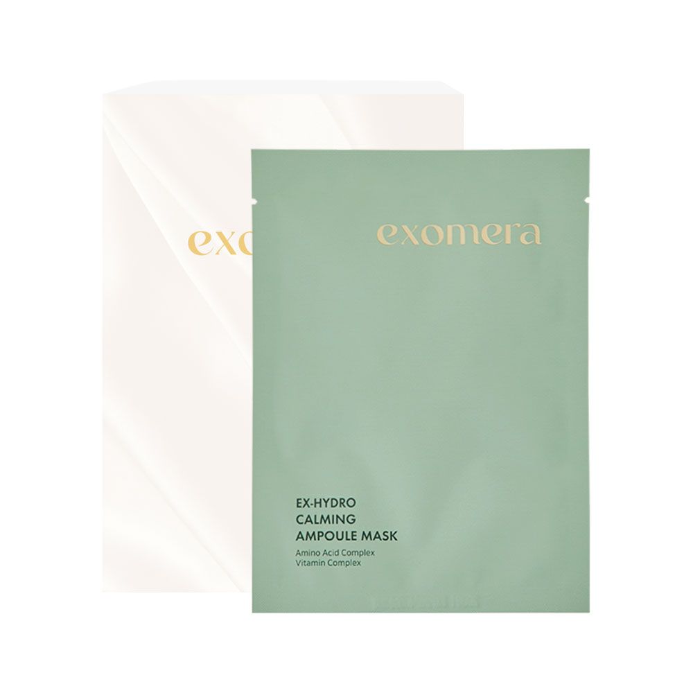 [Exomera]  Beauty EX Hydro Calming Ampoule Mask (25ml x 10ea) *2box- Korean Hydrating & Soothing Facial Mask Soothe Your Skin with Refreshing Moisture 