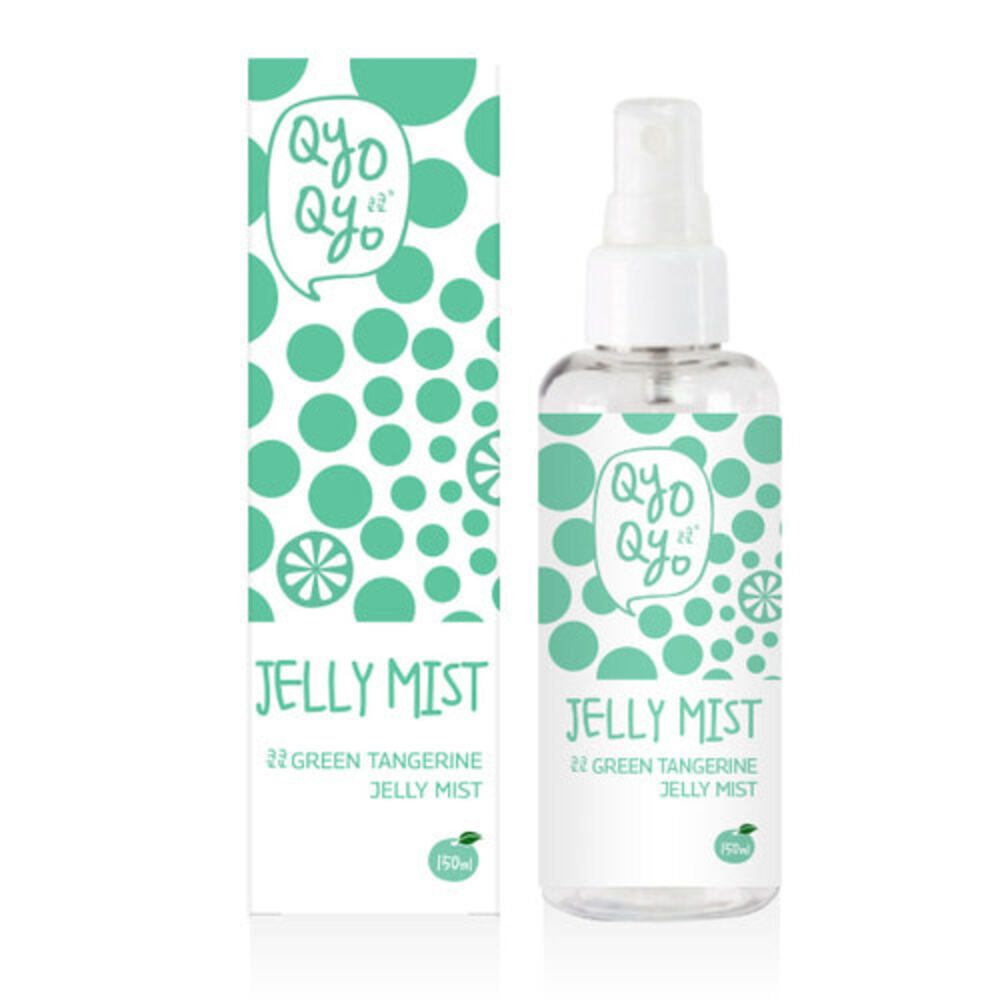 [QyoQyo] Green Tangerine Jelly Mist – Jeju Green Tangerine Extract for Hydration, Nutrition & Soothingt   Made in Korea