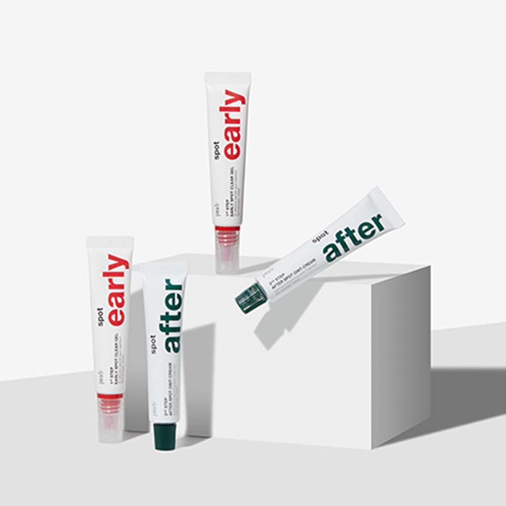 [PIIURB] EEarly Spot Clear Gel 15ml (Initial Soothing) + Afterspot Oint Cream 15ml (Local Soothing Care) Set _ Made in Korea