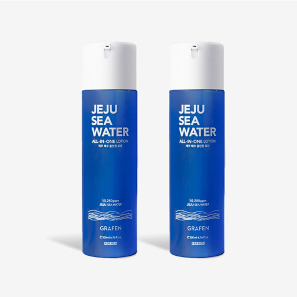 [GRAFEN] Jeju Sea Water All-in-One Lotion 200ML 1+1  For man  Made in Korea