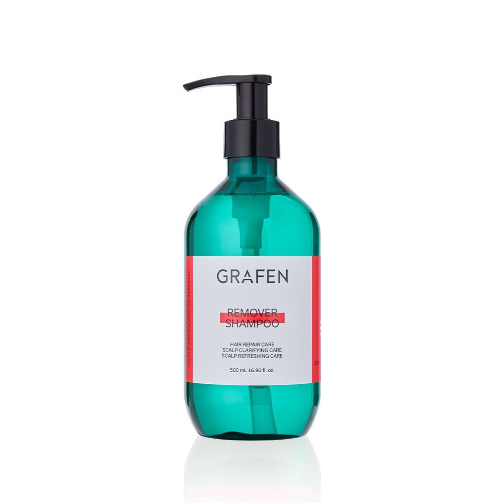 GRAFEN Remover Shampoo 500ml Cooling Clarifying Scalp Care with Natural Peppermint Menthol _ Made in Korea