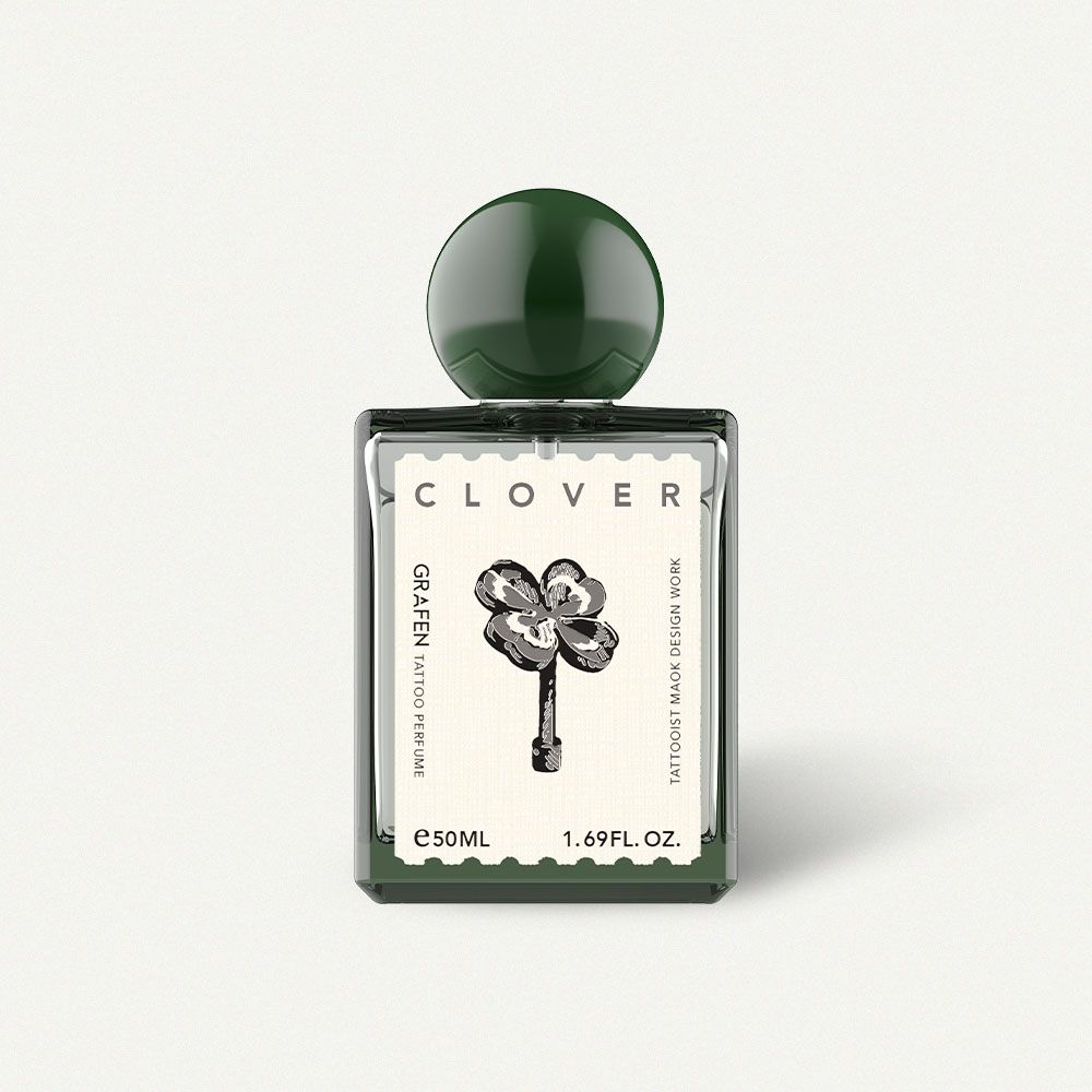 Grapen Tattoo Perfume™ CLOVER 50ML _Long Lasting Fresh Floral Fragrance _ Made in Korea