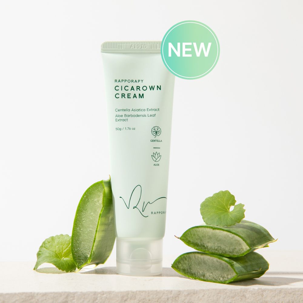 DERMAGEN  NEW Rapporapy Daily Soothing Moisturizing Cream Cicaroun 50g – 61.7% Centella Asiatica Extract, 5-Complex Ceramides, Hyaluronic Acid, Soft Hydrating Texture _ Made in KOREA