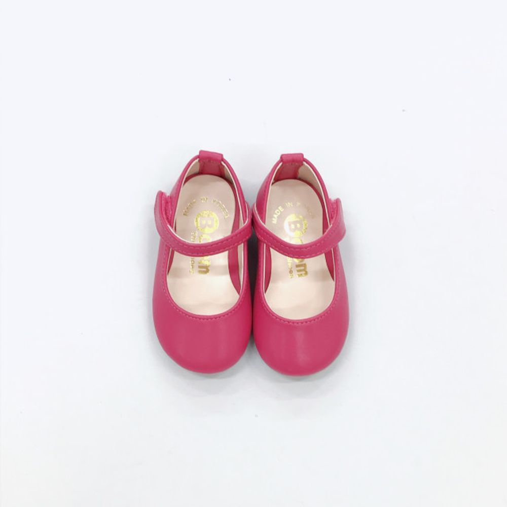 [BOOM] Dorothy Baby Leather Shoes Hot Pink _ Toddler Little Girls Junior Fashion Shoes Comfortable Shoes