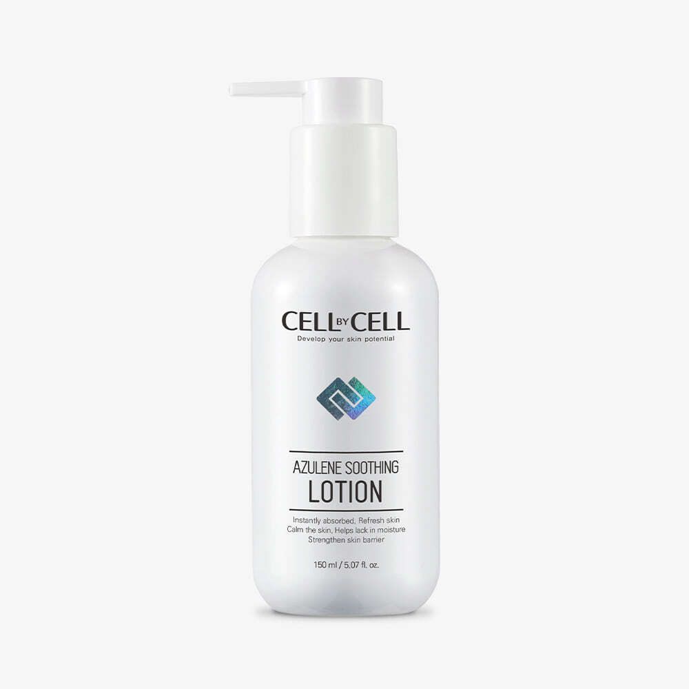 [CELLBYCELL]  Azulene Soothing Lotion - Deep Hydration and Calming Care for Sensitive Skin Made in Korea