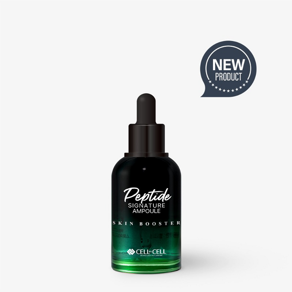 [CELLBYCELL] Peptide Signature Ampoule - The Peptide Solution for Moisturized Skin and a Strong Hydration Barrier! Made in Korea