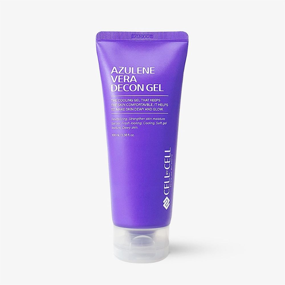 [CELLBYCELL]Azulene Vera Decongel 100ml Soothing Gel for Sensitive Skin, Skin Barrier Repair Gel, High-Moisture Calming Gel, Made in Korea