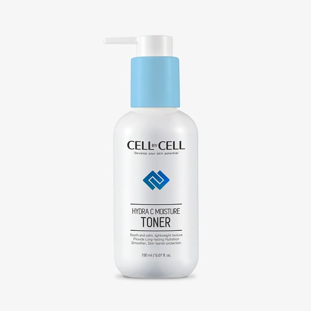 [CELLBYCELL] Hydra C Moisture Toner - Hydrate with Hyaluronic Acid! The Secret to Moist and Healthy Skin. Made in Korea