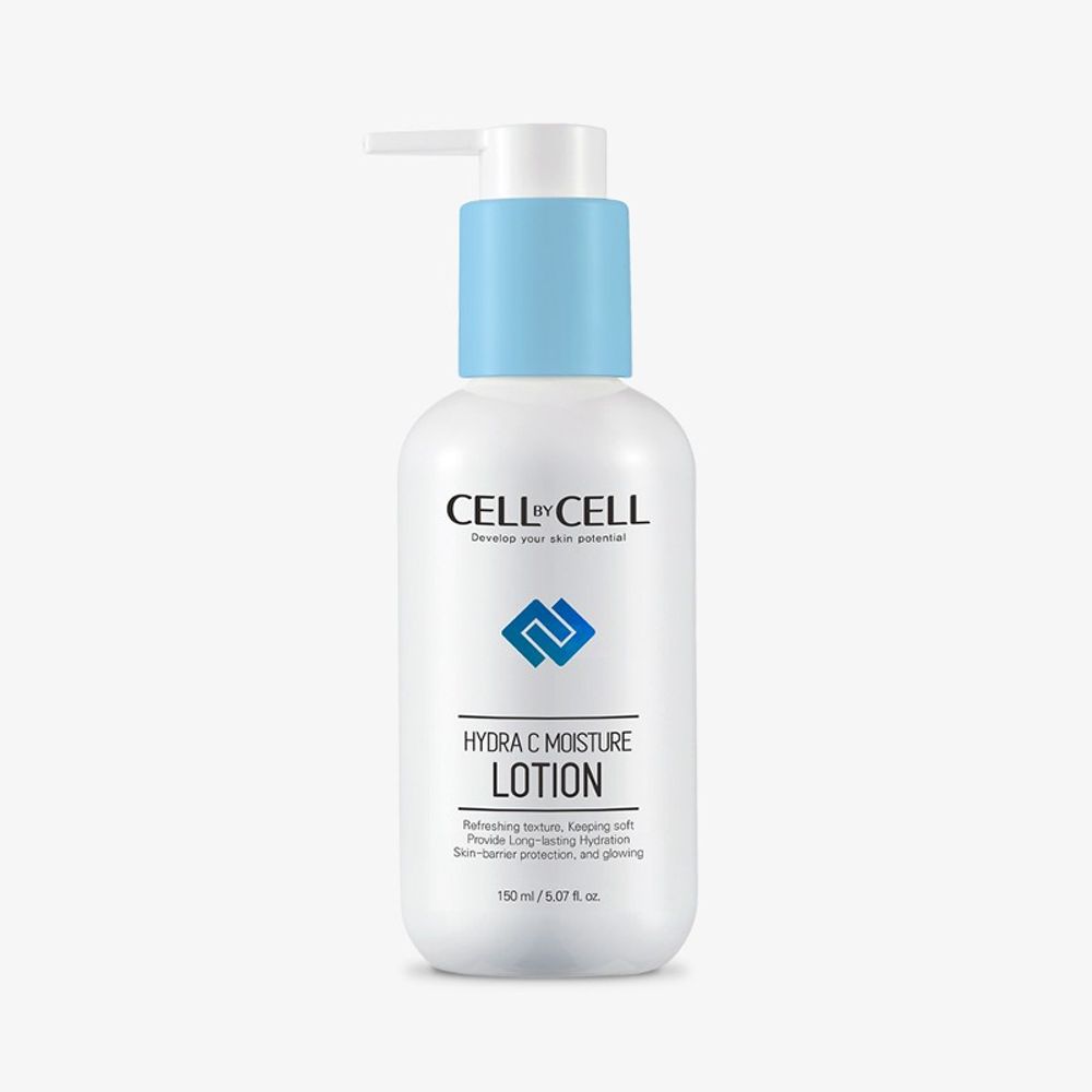 [CELLBYCELL] Hydra C Moisture lotion 150ml - Provides deep hydration and enhances skin elasticity. Made in Korea