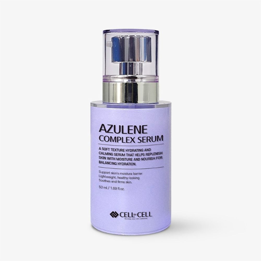 [CELLBYCELL] Azulene Complex Serum (50ml) – Calming & Hydrating Serum for Sensitive Skin Made in Korea