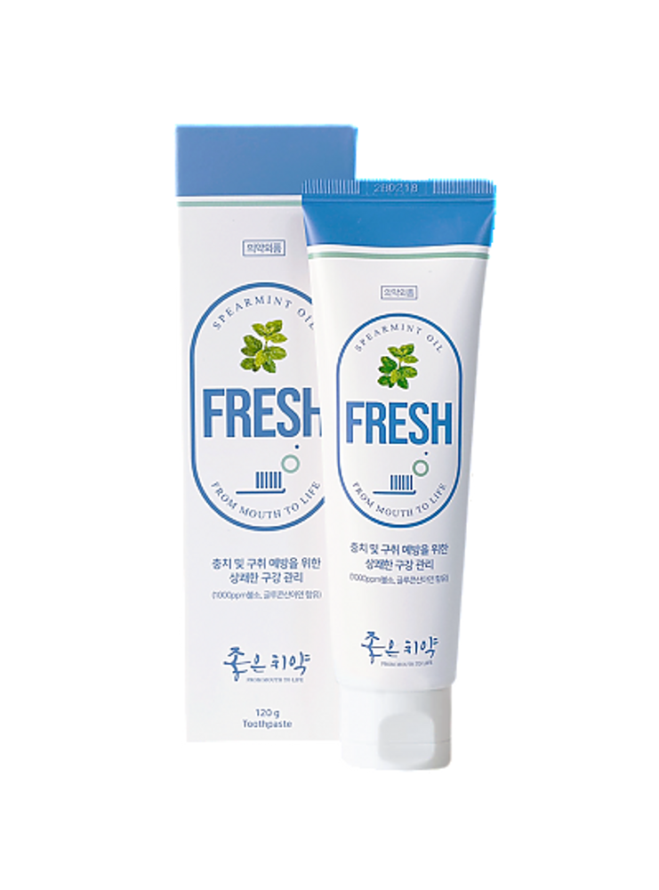 [DR.CHOI'S] Good Toothpaste fresh 120g_Bad breath removal  Synthetic chemical free _Made in Korea