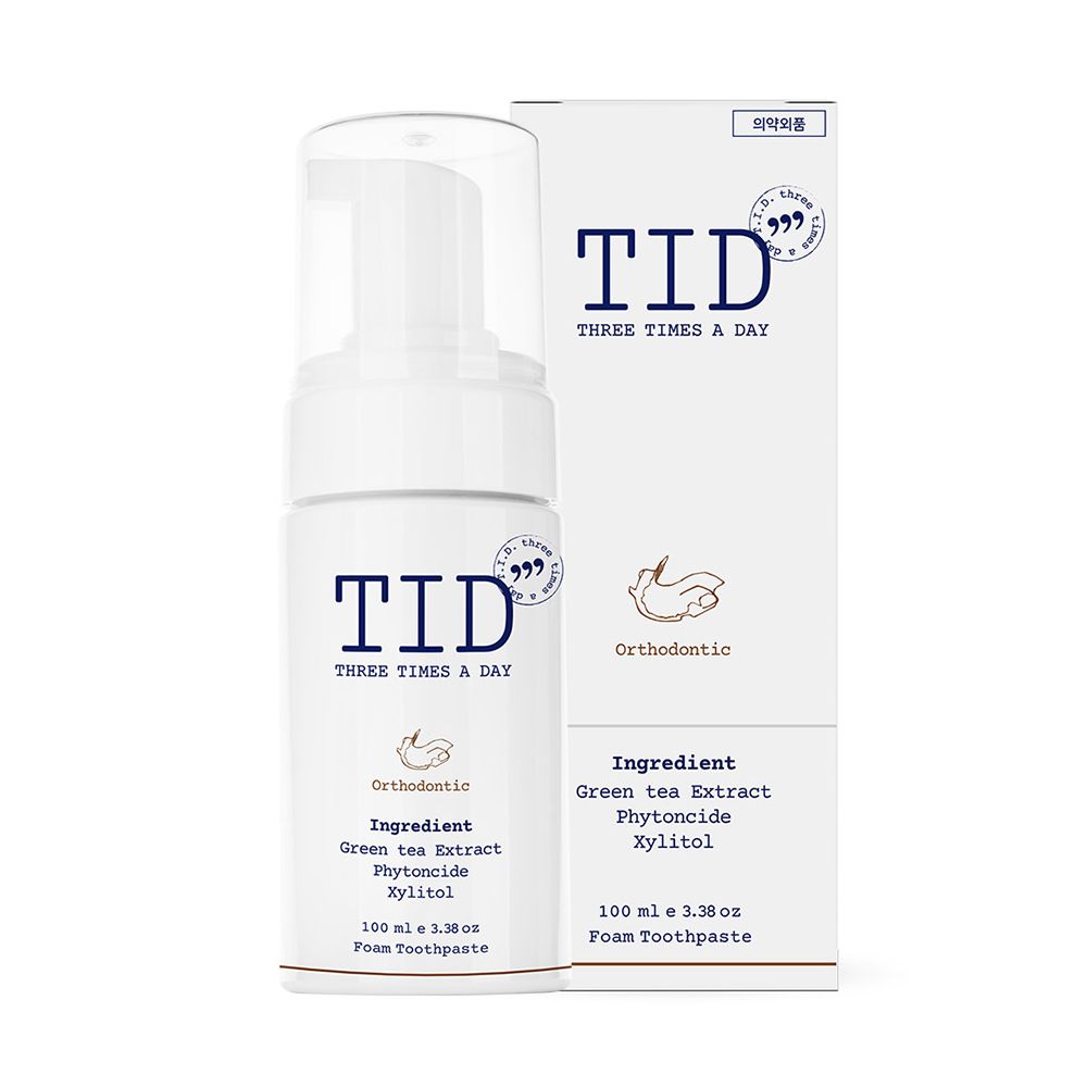 [DR.CHOI'S] TiID clean alignment corrector cleaning exclusive bubble toothpaste _ no abrasive, no synthetic surfactant _ Made in Korea