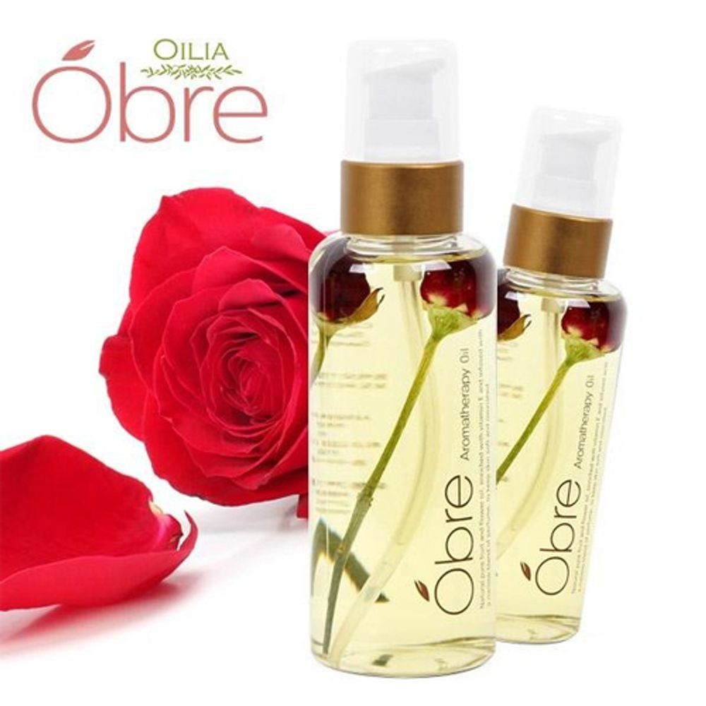 [OILIA] Obre Aromatherapy Rose Body Oil 140ml_ Aromatherapy, Natural Ingredients_ Made In Korea