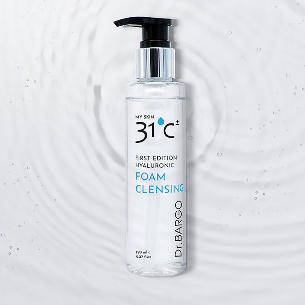 [Dr.BARGO] MySkin 31℃ Hyaluronic Acid Foam Cleanser 150ml _ Refreshing hydration cleansing without tightness _ Made in Korea