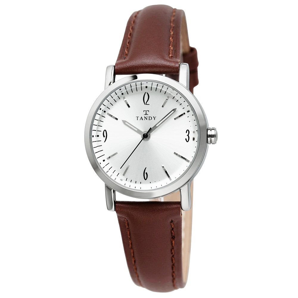 [TANDY] Women's Leather Watch T-1706F – Simple & Elegant Design, Perfect Daily Accessory, Versatile Style to Complement Any Outfit for Effortless Fashion