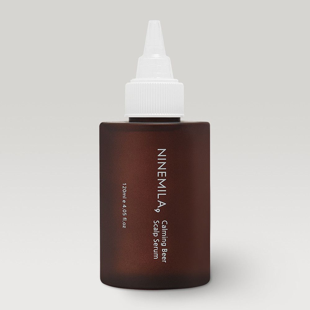 [NINEMILA] Calming Beer Scalp Serum 120ml | Probiotic Nutrient for Dandruff Improvement and Scalp Strengthening Vegan Scalp Serum   Made in Korea