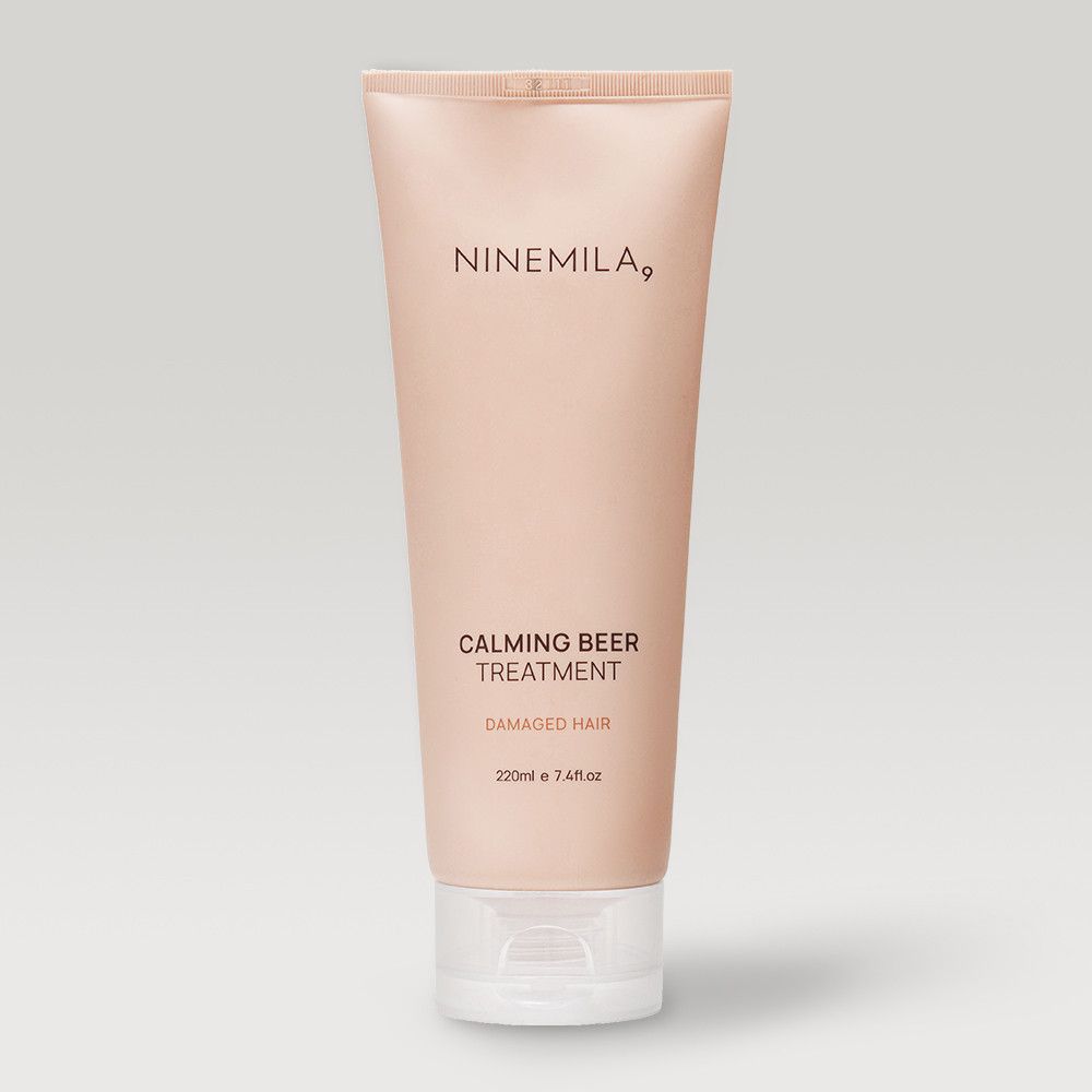 [NINEMILA]  Beer Yeast Hair Treatment 220ml | Hair Strengthening and Deep Nourishment   Made in Korea