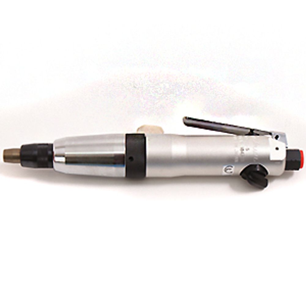 URYU CUSHION CLUTCH TYPE AIR SCREWDRIVER (STRAIGHT-TYPE) US-5, Screw 4mm, 1400 RPM, Air Hose 6.35mm, Hex 6.350mm