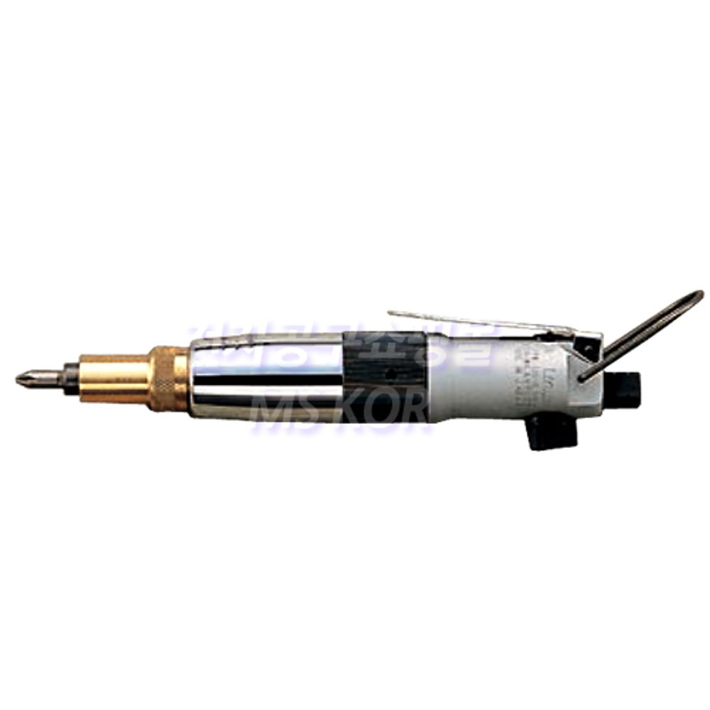 URYU CUSHION CLUTCH TYPE AIR SCREWDRIVER (MAGNET, STRAIGHT-TYPE) US-3.5MA, Screw 4mm, 2000 RPM, Air Hose 6.35mm, Hex 6.35mm