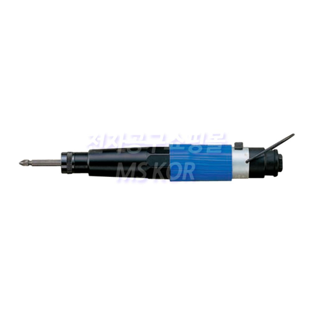 URYU CUSHION CLUTCH TYPE AIR SCREWDRIVER (STRAIGHT-TYPE) US-50, Screw 5mm, 1200 RPM, Air Hose 6.35mm, Hex 6.35mm