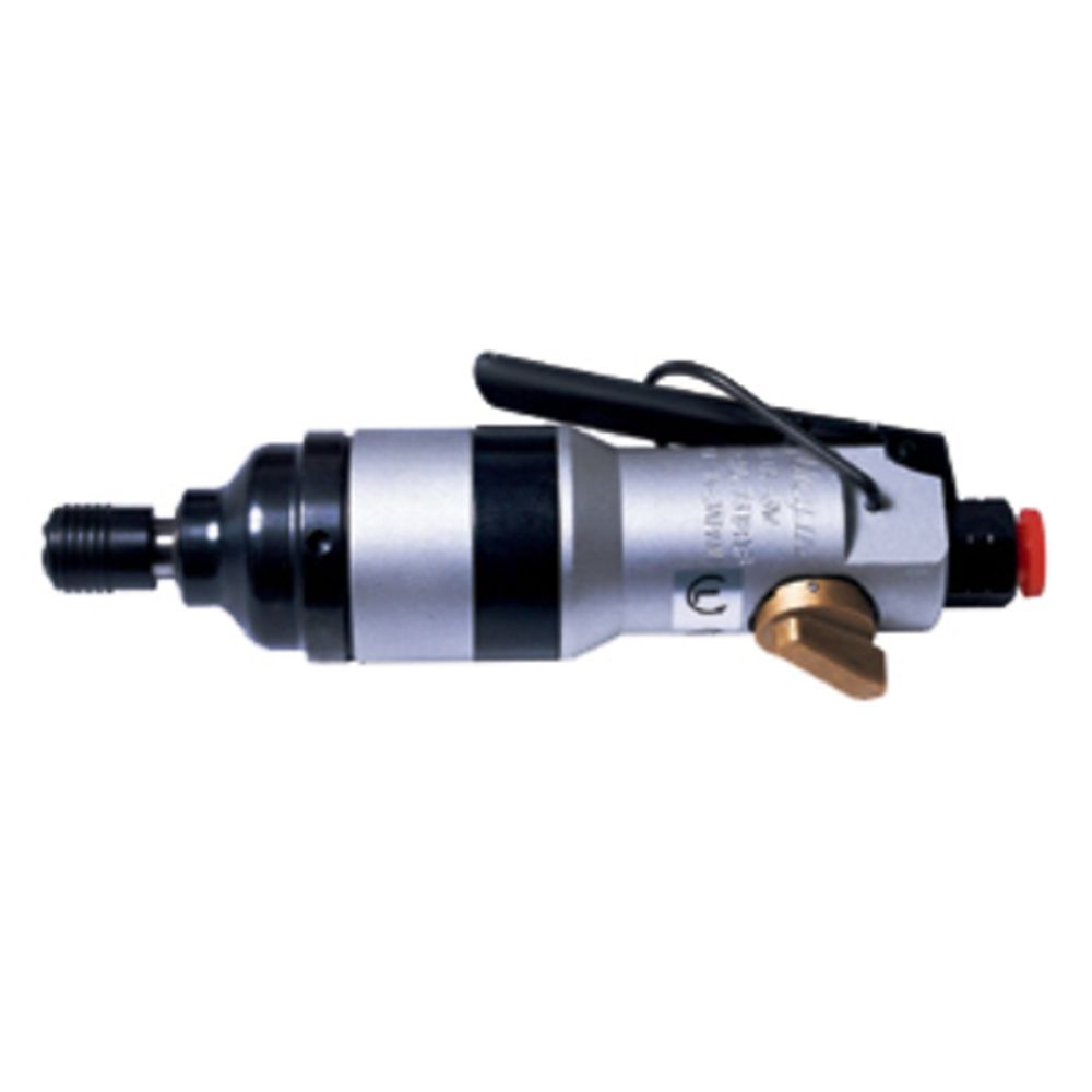 URYU IMPACT TYPE AIR SCREWDRIVER (STRAIGHT-TYPE) US-6W, Screw 6mm, 9500 RPM, Air Hose 6.35mm, Hex 6.35mm