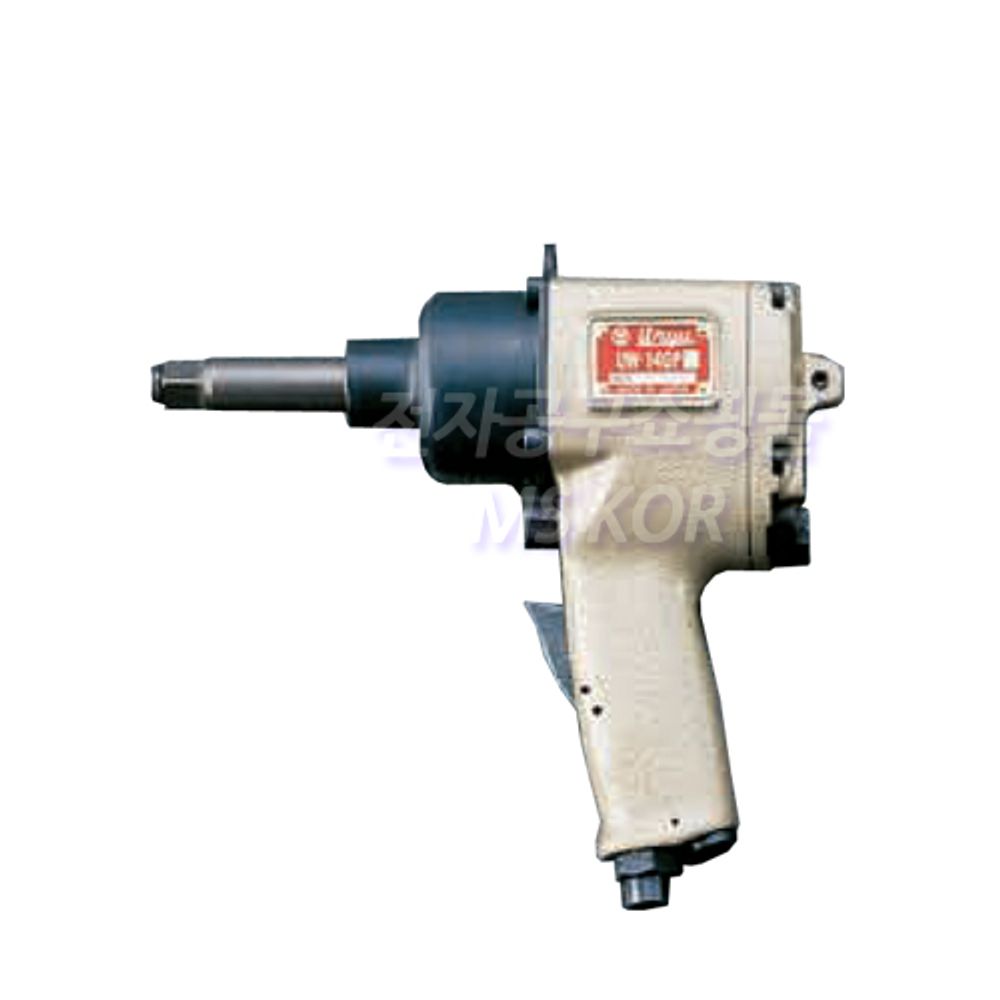URYU IMPACT WRENCHES (PISTOL-TYPE) UW-140PL, Bolt Size 12mm, 6800 RPM, Hex Size 12.7mm, Air Wrench, Screwdriver