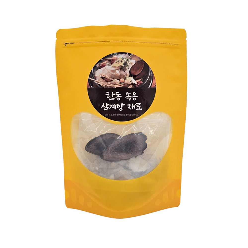 [HANDONG] Deer Antler Herbal Samgyetang Ingredients - A Healthy Dish Harmonizing Nourishing, Fortifying and Blood-Boosting Properties _ made in Korea
