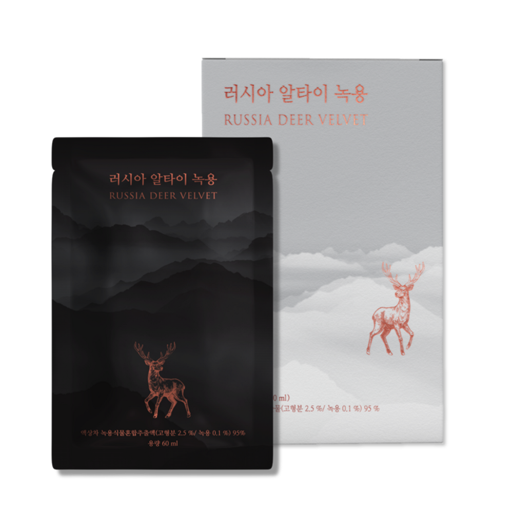 [HANDONG] Deer Antler Research Institute Russian Altai Deer Antler Essence 10 packs  - Immune Boosting, Energy Enhancement, made in Korea