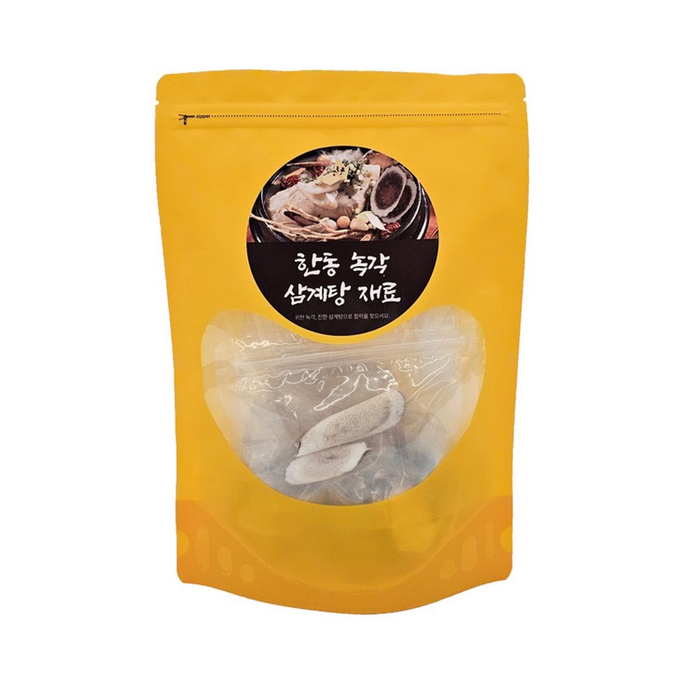 [HANDONG] Green Antler Herbal Samgyetang Ingredients - A Healthy Dish Harmonizing Nourishment, Energy, and Blood, made in Korea