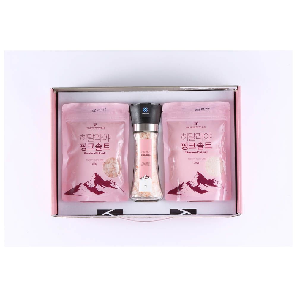 [The Healthier Sinan Salt] Himalayan Salt(De-Magnesiated) Pungseong Pink No.1, Naturally Mined Rock Salt, Rich in Minerals and Iron, Himalayan Fine Pink Salt, Himalayan Coarse Pink Salt 
