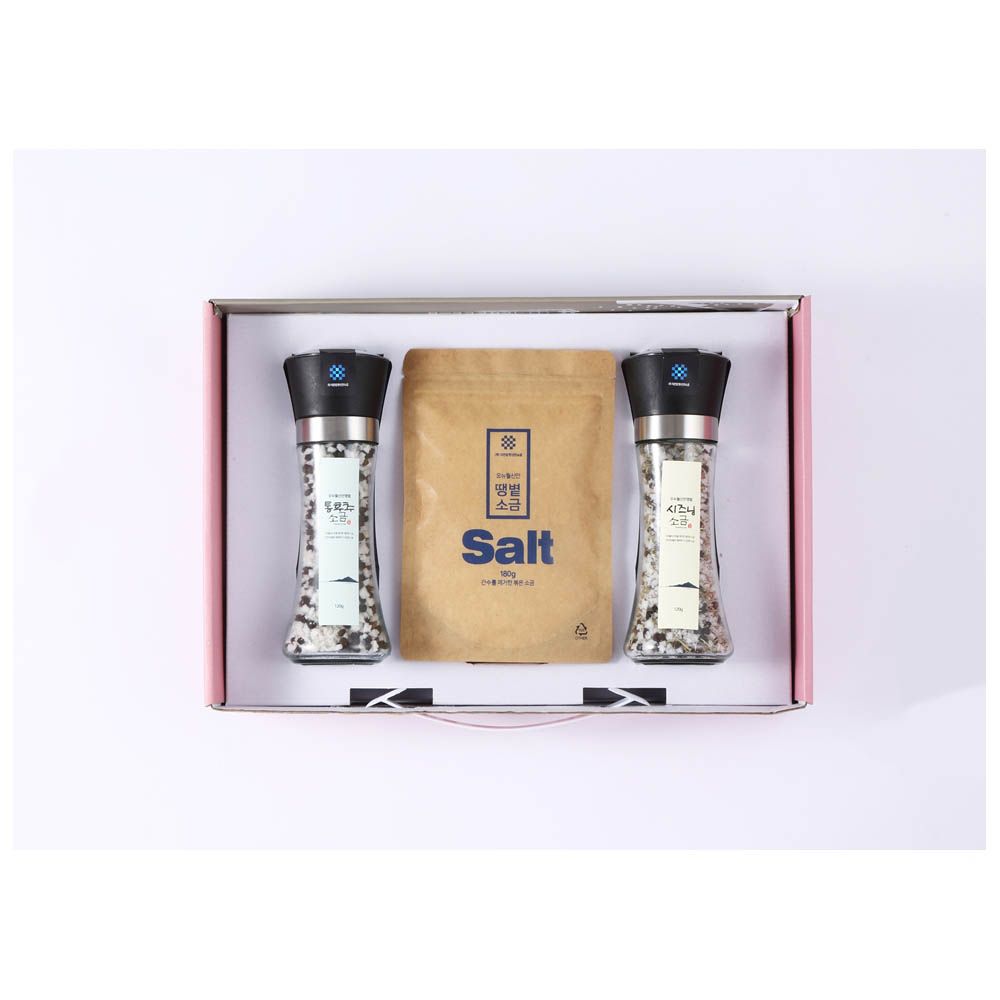 [The Healthier Sinan Salt] Sinan Sunlight Salt (De-Magnesiated) Pungseong Sinan No. 2 , Premium Mineral-Rich Korean Sea Salt, Roasted Salt, Whole Pepper Salt, Seasoning Salt