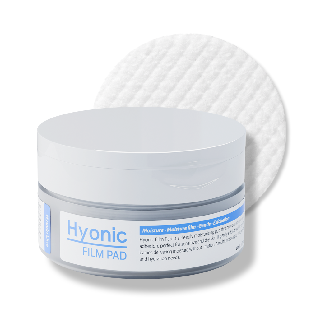 VEMONTES Hyonic Film Toner Pad Pouch Type 5ml 20ea Portable PHA Exfoliating Moisture Coating Cotton Pad _ Made In Korea