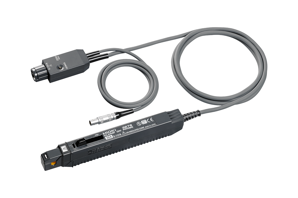 HIOKI CLAMP ON PROBE 3276, Wideband Current Probe for Oscilloscopes, High S/N characteristics enable the measurement of 10 mA order current waveforms