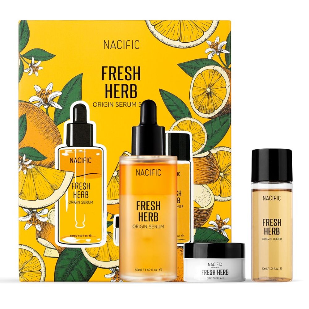 [NACIFIC] Fresh Herb Origin 3-Step Set