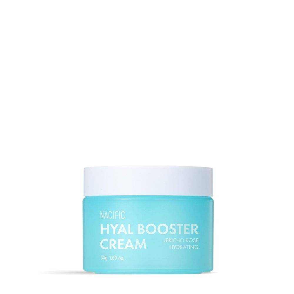 [NACIFIC] Hyal Booster Cream 50ml – Hyaluronic Acid & Jericho Rose, Made in Korea | Deep Hydration Serum for Smooth Skin