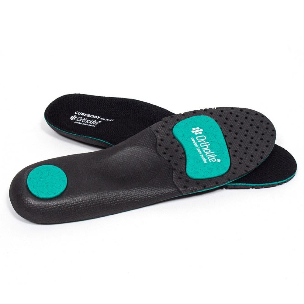 THERAWALK Balance _ Ergonomic Ortholite Insoles for Foot Fatigue Relief | Breathable, Shock-Absorbing & Arch Support | Arch Balance Gel Cushion, High Hardness _Made in Korea