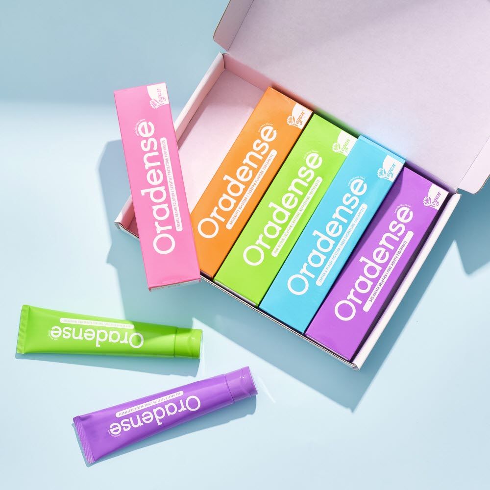 ORADENSE Vegan Functional Toothpaste 5-Type Gift Set